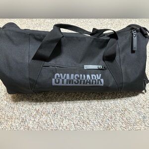 Gymshark Black Duffel Bag